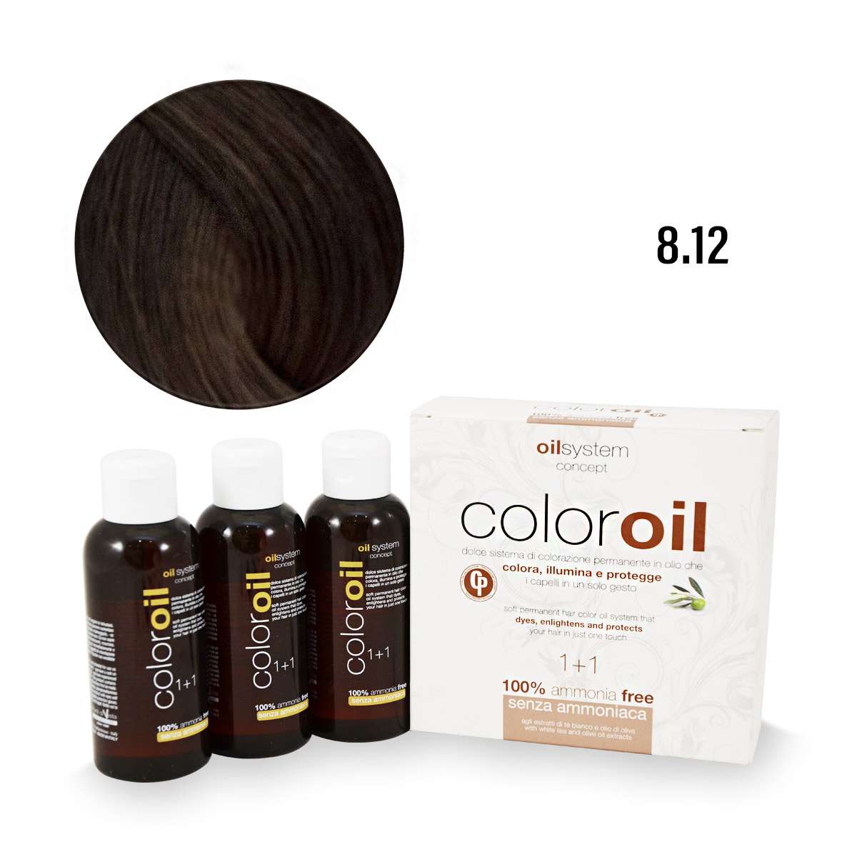 COLOR-OIL-N.8.12.jpg COLOR OIL БЕЖЕВЫЕ ЖЕМЧУЖНЫЕ ЦВЕТА Oil System без аммиака 125 мл — изображение 1