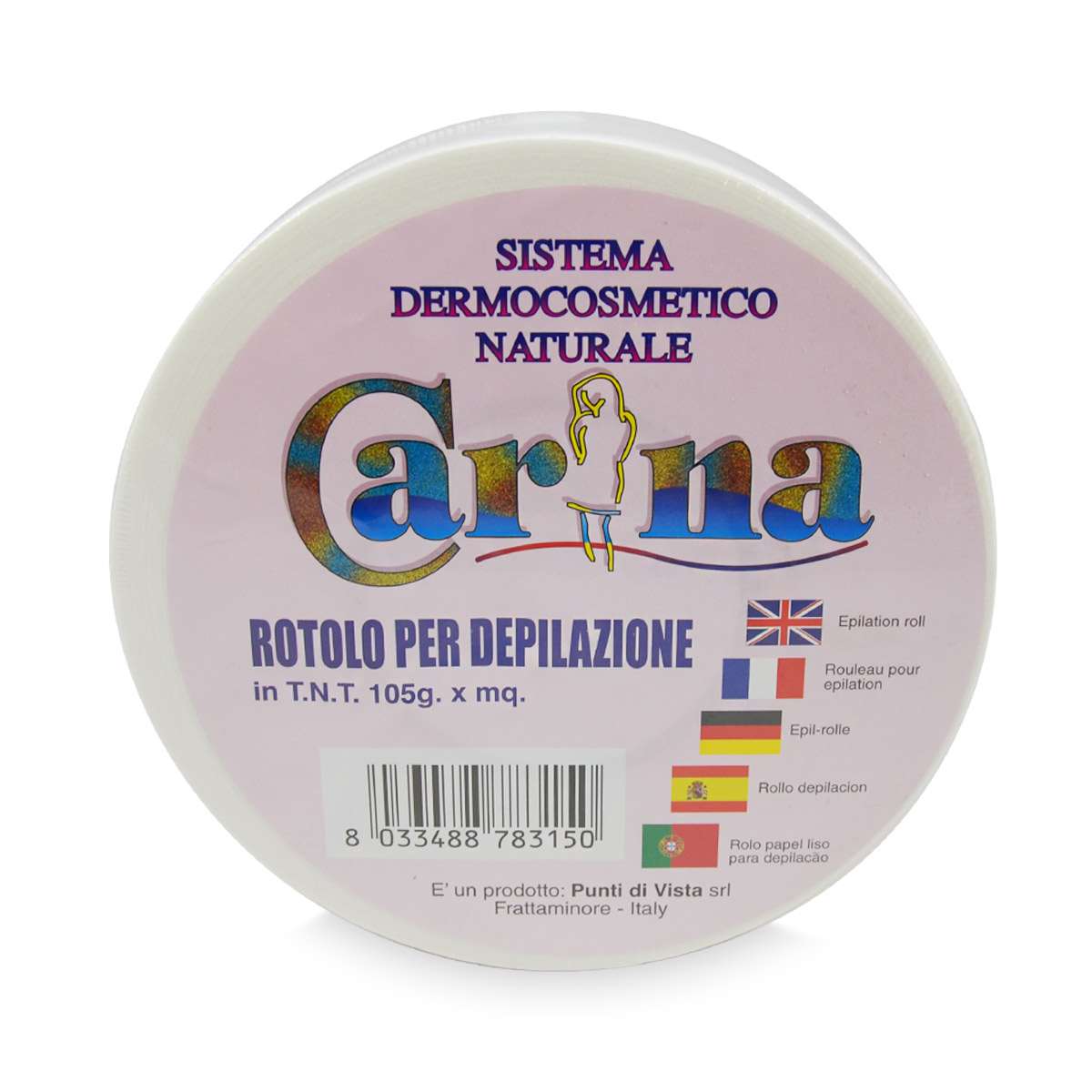 ROTOLO-STRAPPACERA.jpg ПОЛОСКИ ДЛЯ ДЕПИЛЯЦИИ В РУЛОНЕ Carina — изображение 1